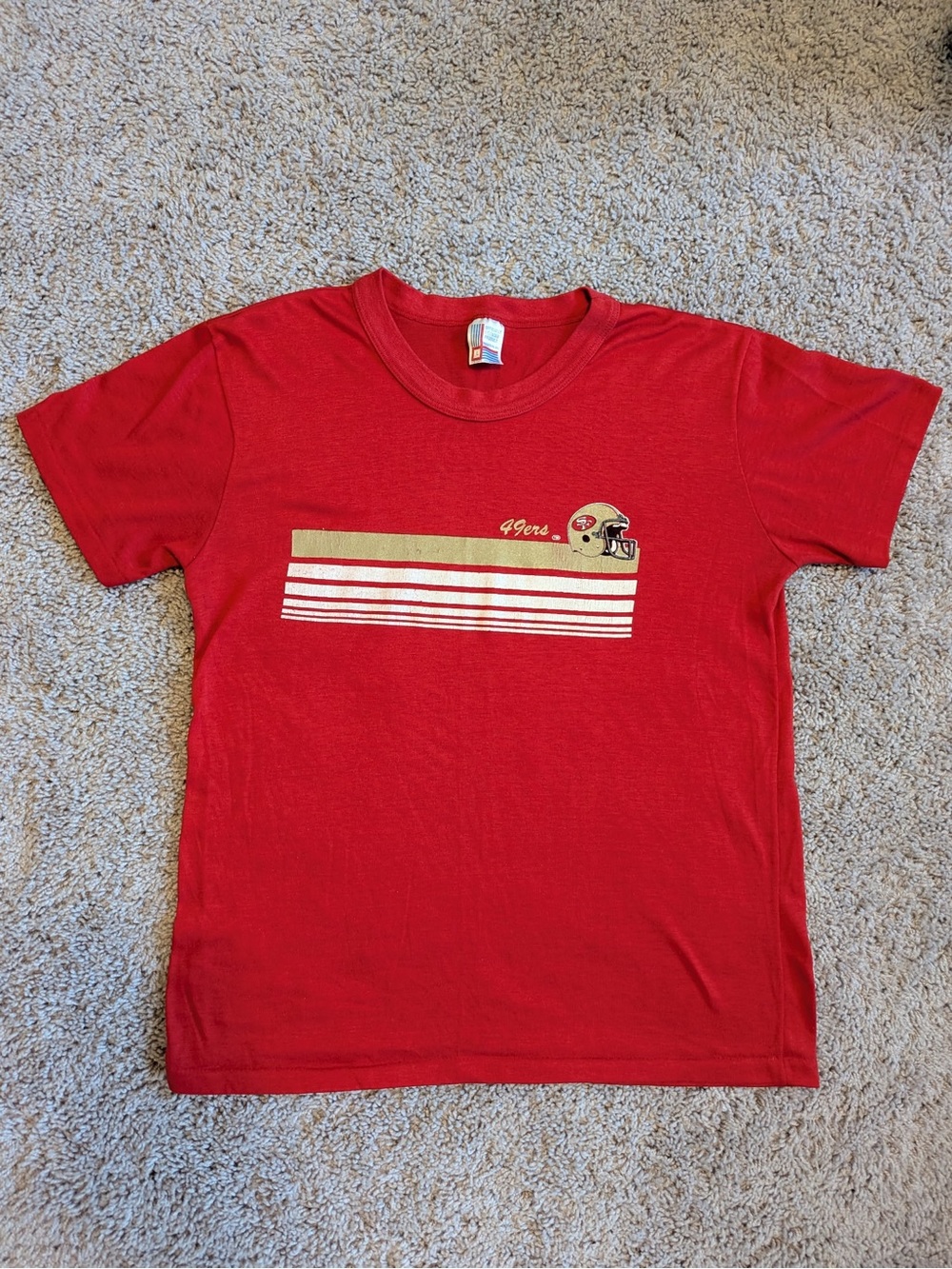 Red 49ers Graphic Tee